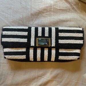 Mary Frances vintage beaded clutch